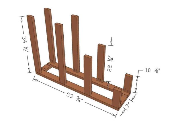How to Build a DIY Bunk Bed with Stairs - TheDIYPlan