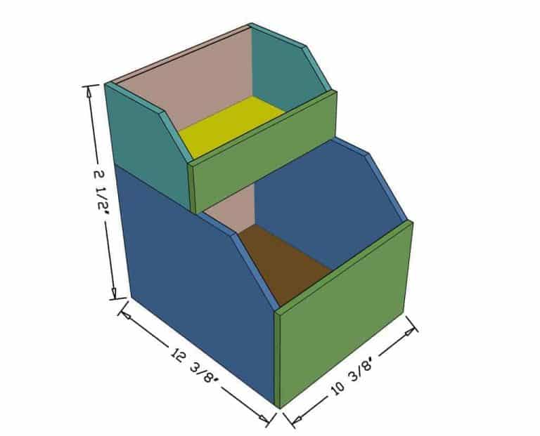 How to Build a Toys' Storage Box for Kids TheDIYPlan