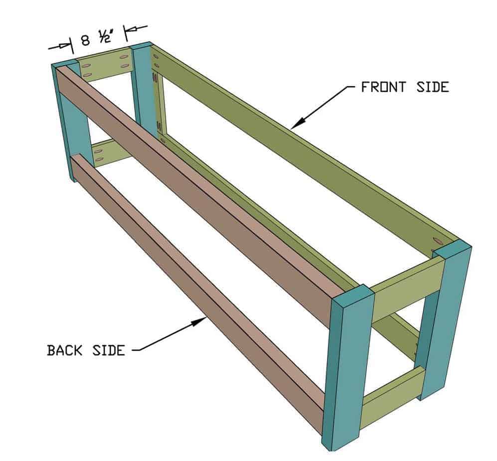 How to Build a DIY Corner Storage Bench TheDIYPlan