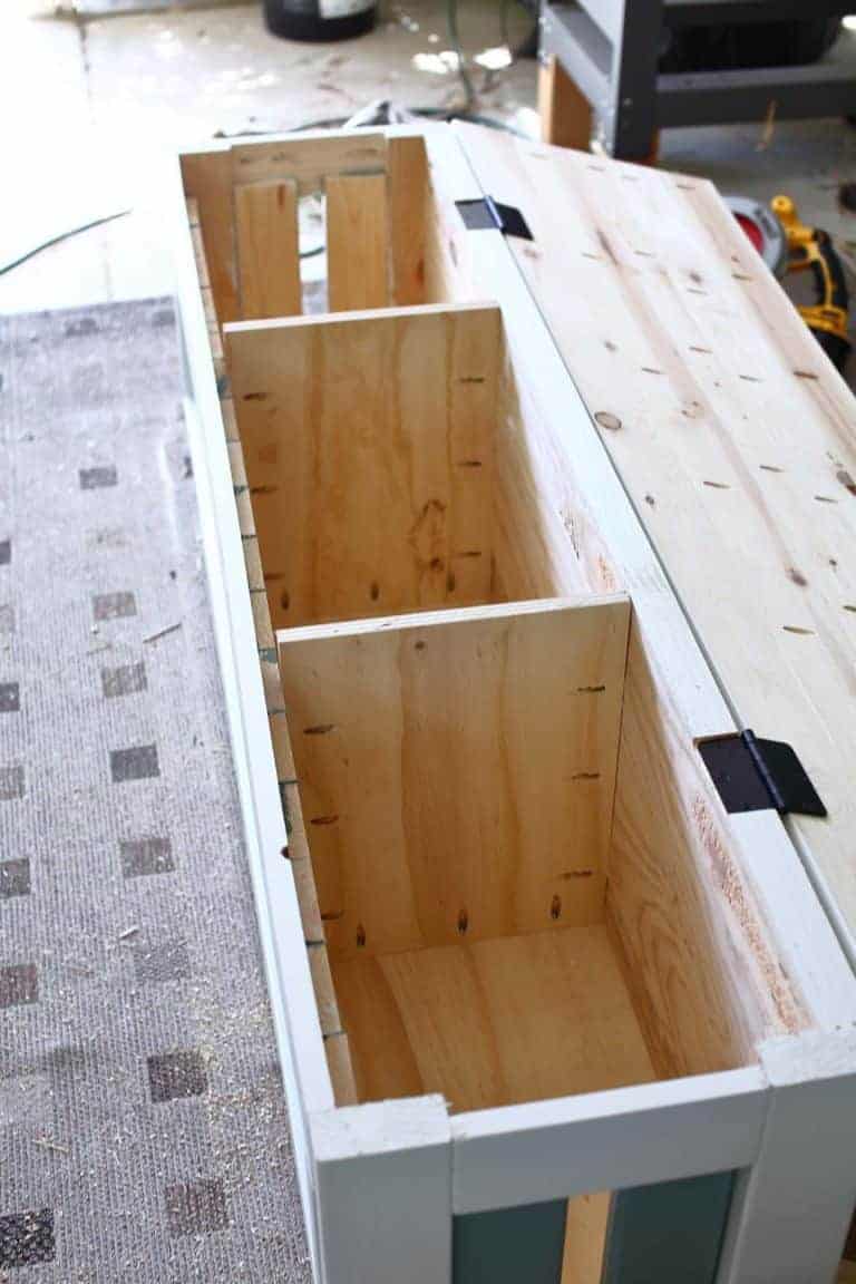 How to Build a DIY Corner Storage Bench TheDIYPlan
