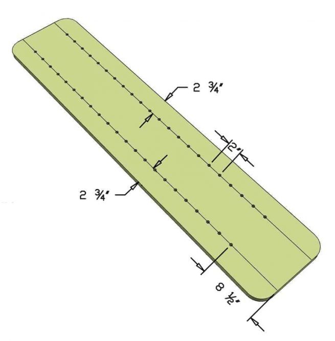 How to build a DIY Cornhole Scoreboard TheDIYPlan
