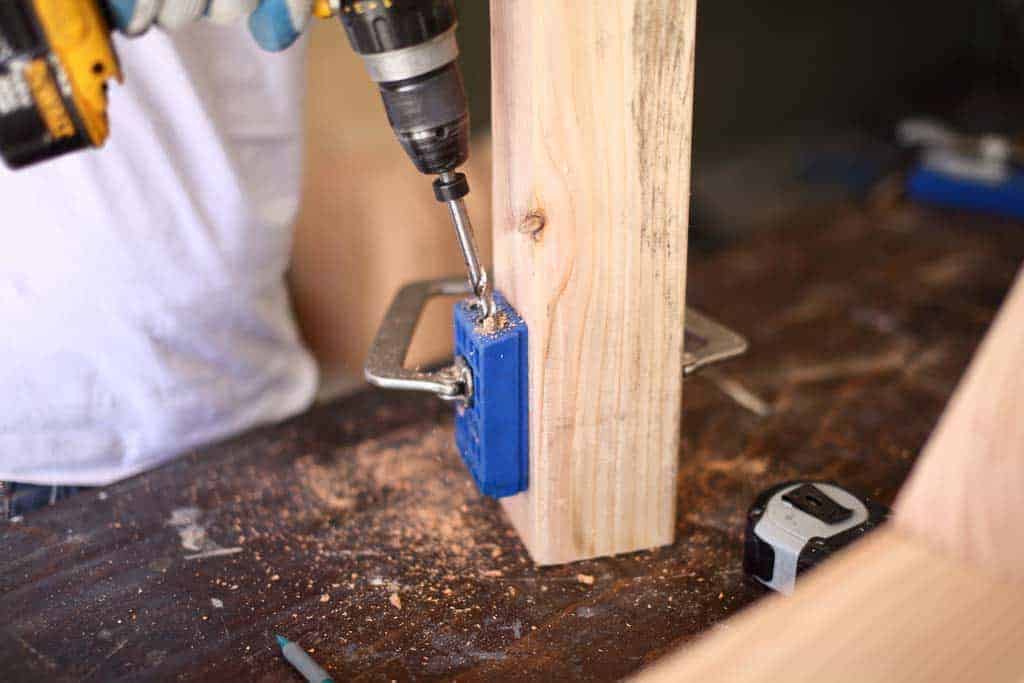 How To Drill Pocket Holes In 4x4