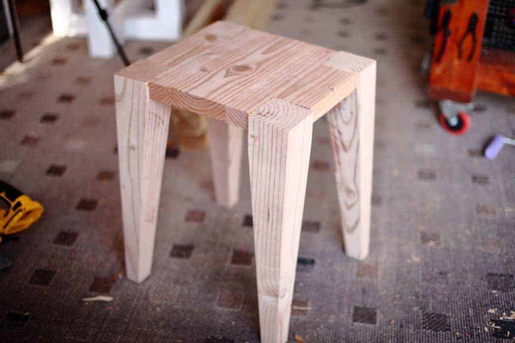 How to Build a DIY Wooden Bar Stool TheDIYPlan