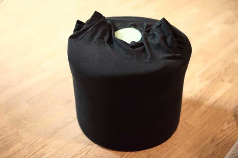 How to make a DIY Ottoman Pouf TheDIYPlan