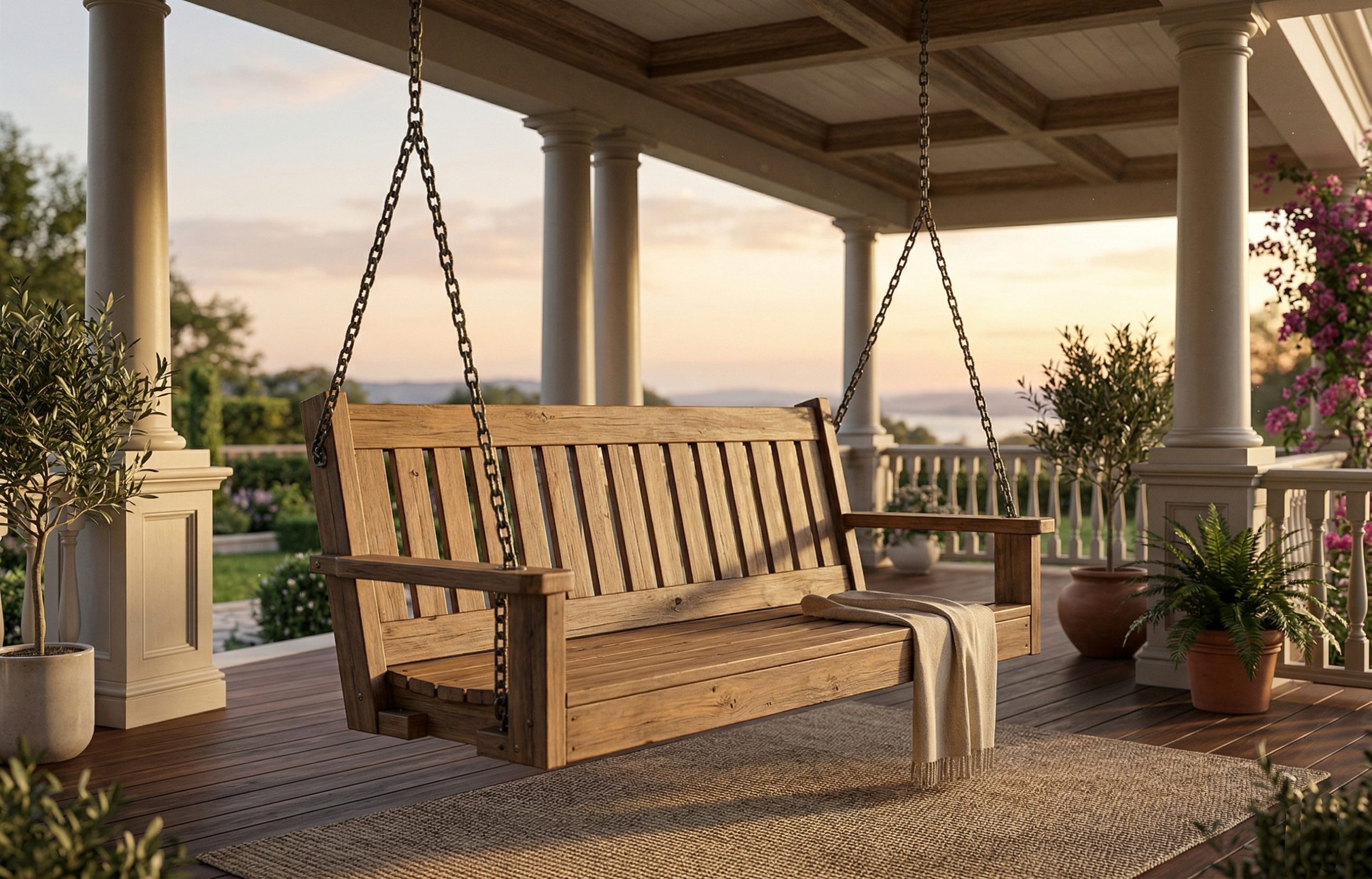 DIY Swing Bench plans
