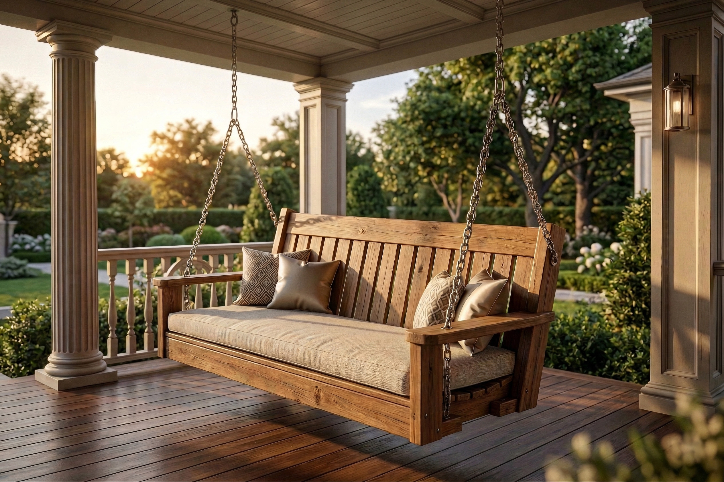 DIY Swing Bench plans