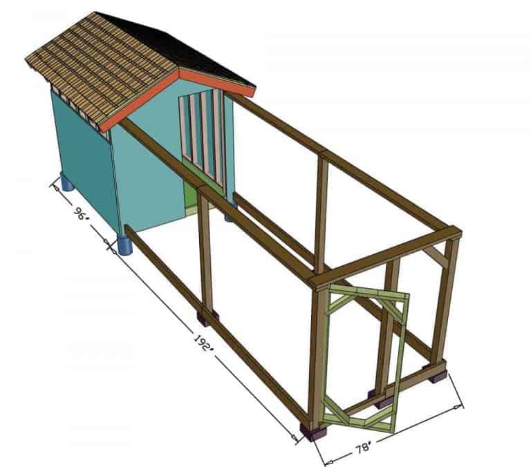 How to Build a DIY Chicken Coop with an Outdoor Run TheDIYPlan
