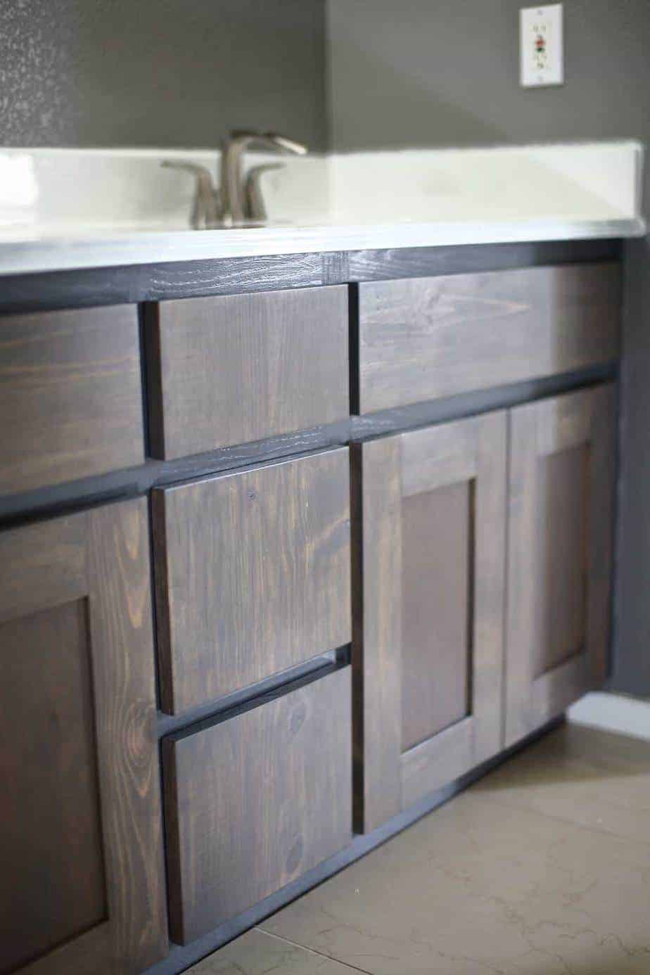 DIY Doors and Drawer Covers for Bathroom Vanity TheDIYPlan