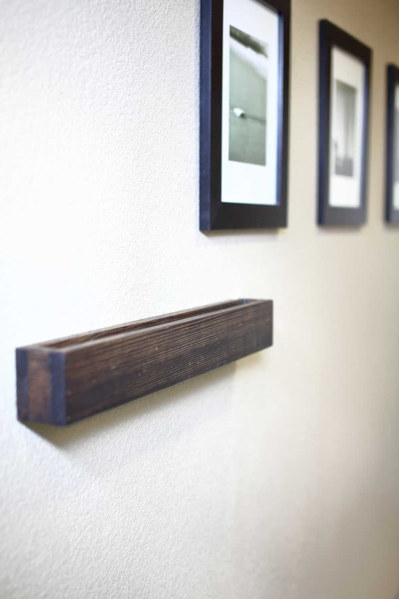 How to Make and Install a DIY Wooden Towel Bar TheDIYPlan