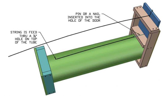 How to Build a DIY Skunk Trap Using a Form Tube - TheDIYPlan