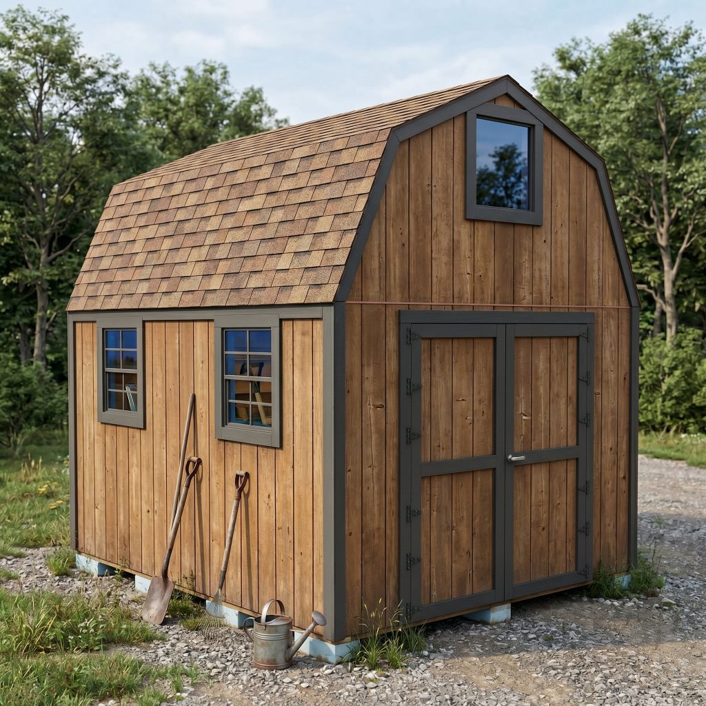 DIY Barn style Shed 10x12