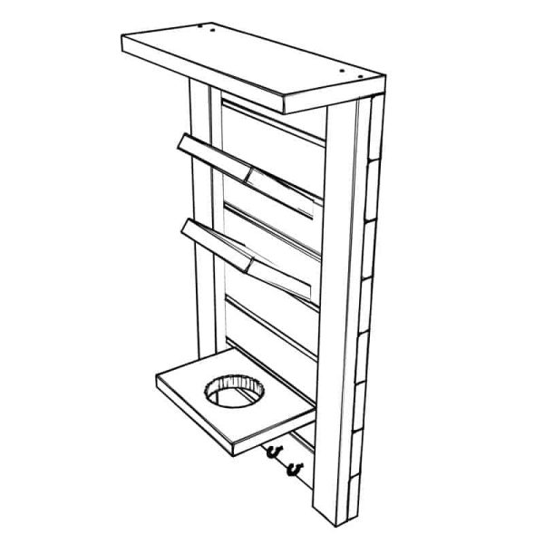 Mail and Key Organizer PDF