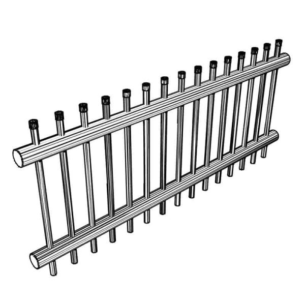 PVC Pipe Patio Picket Railing PDF