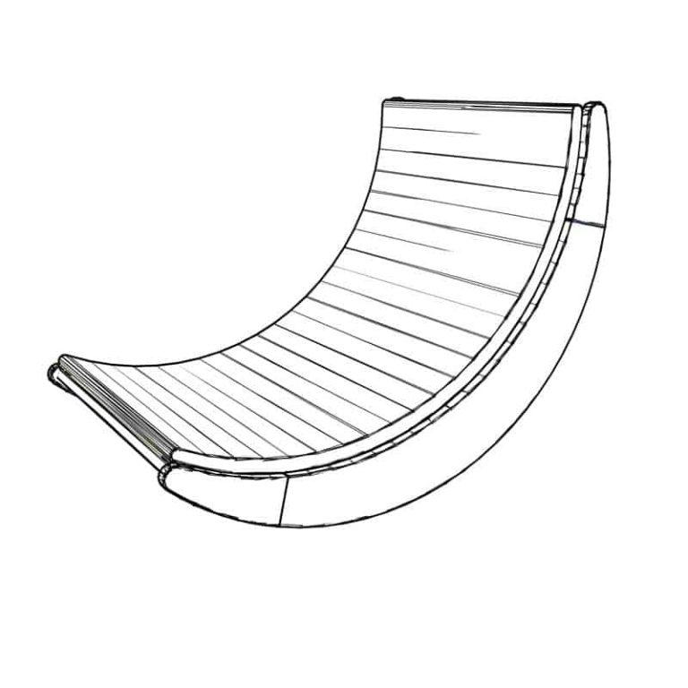 How to Build a DIY Floor Rocking Chair (Dangerous Curve) TheDIYPlan