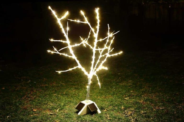 How to Make a DIY Fairy Light Tree with String Lights TheDIYPlan