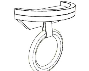 DIY towel holder ring