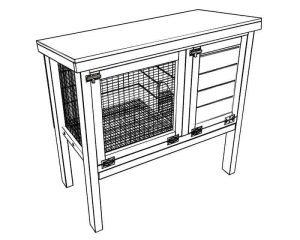 DIY Rabbit Hutch for Outdoor and Indoor PDF