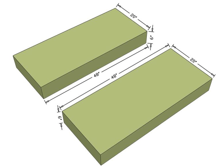How to Build a DIY Outdoor Sofa with Cushions - TheDIYPlan