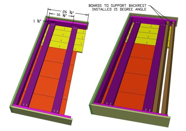 How to Build a DIY Outdoor Sofa with Cushions - TheDIYPlan