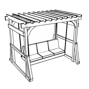Outdoor Arbor Swing