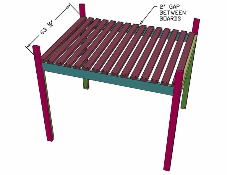 How to build an Easy DIY Queen Size Loft Bed for Adults TheDIYPlan