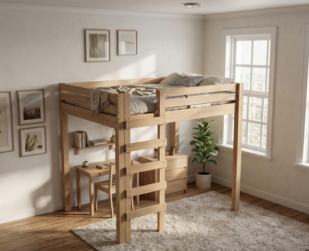 diy queen size bed