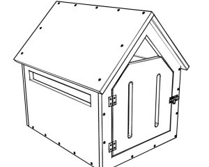 DIY Indoor Dog House
