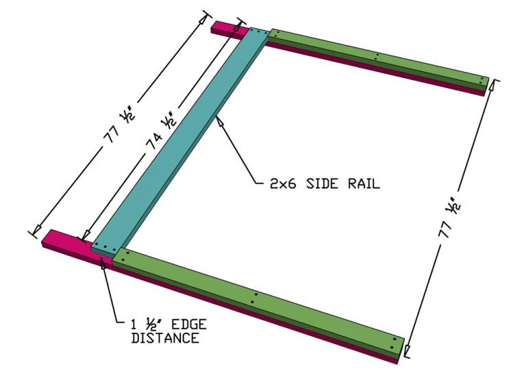How to Build a DIY Full Size Loft Bed TheDIYPlan