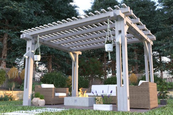 DIY Pergola 14x12