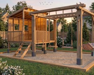 DIY Playhouse for Kids