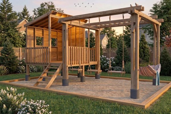 DIY Playhouse for Kids