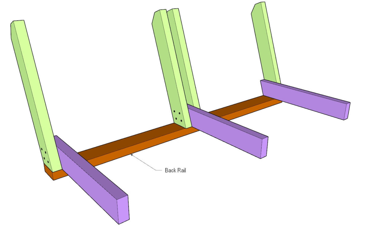 How to Build a DIY Swing Bench for Pergola - TheDIYPlan