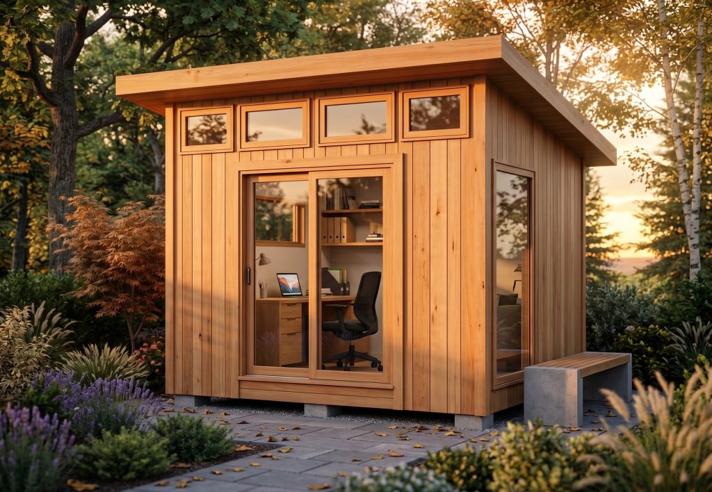 How to Build a DIY Modern Office Shed (10×12 Step-by-Step Plans)