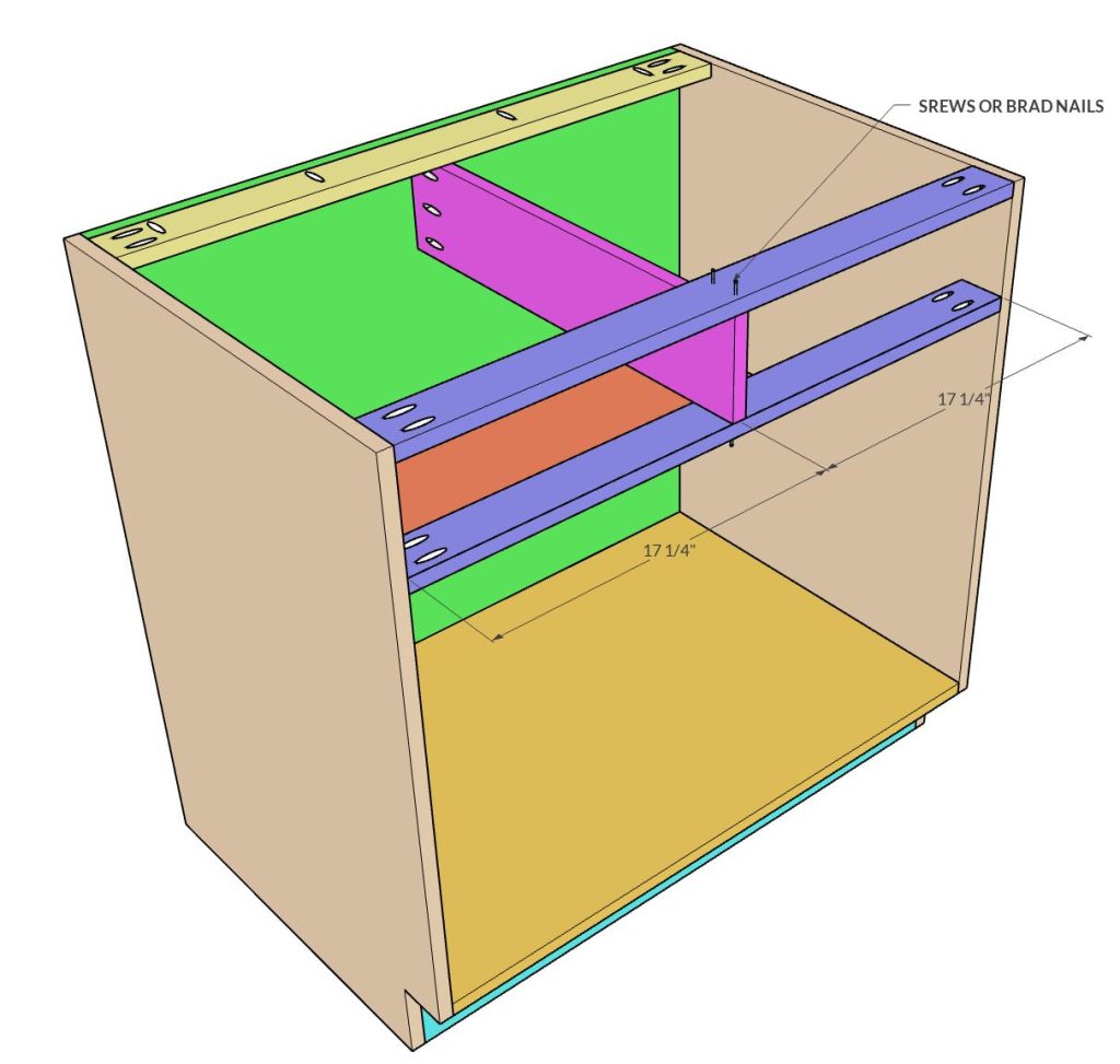 Garage Base Cabinet Frameless DIY