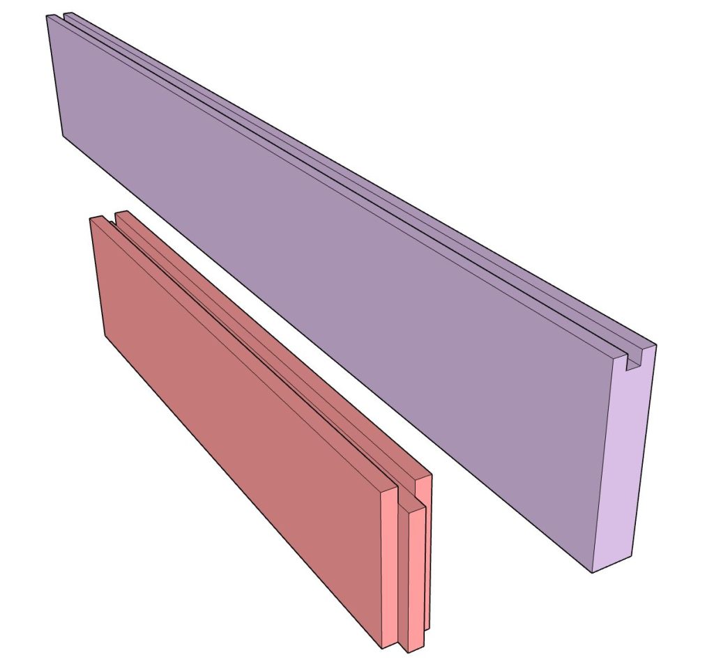 DIY frameless base cabinet double door and drawers tutorial