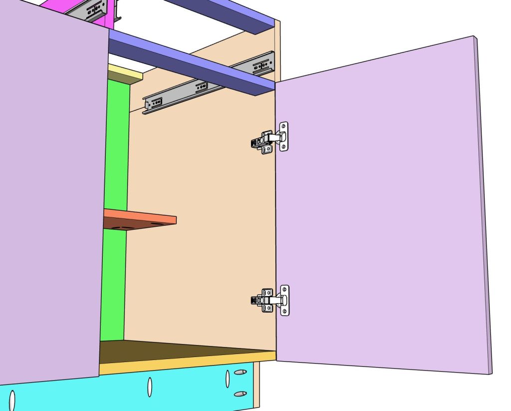 Garage Base Cabinet Frameless DIY