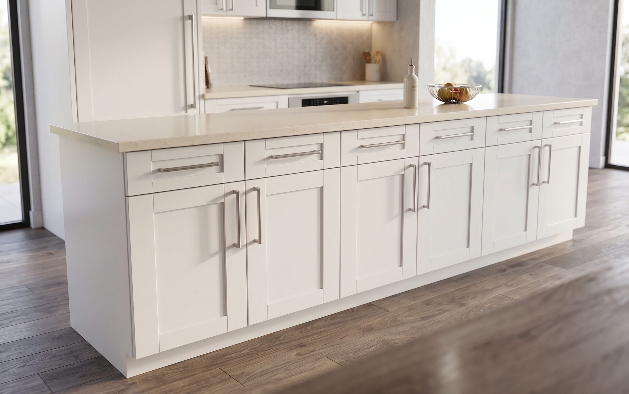 DIY Frameless Kitchen Base Cabinet (Double Doors and Drawers)