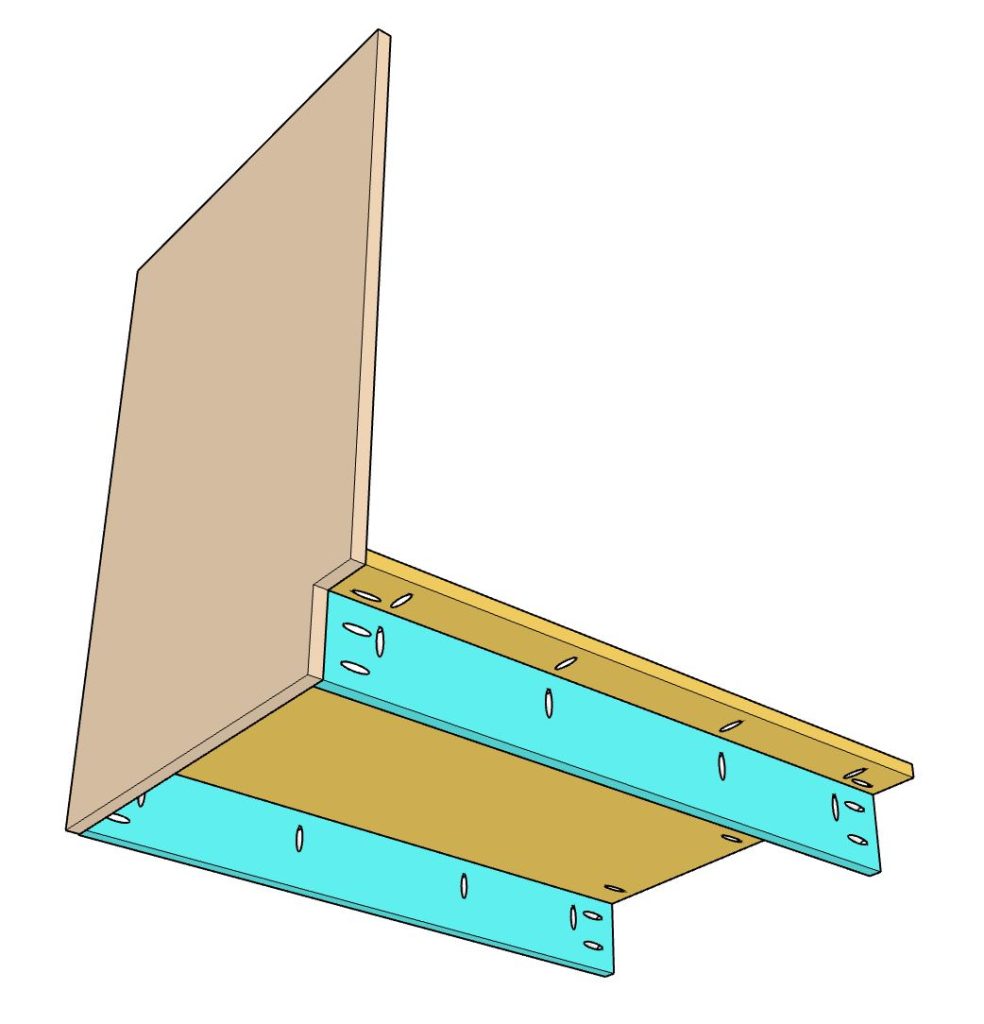 DIY frameless base cabinet double door and drawers tutorial