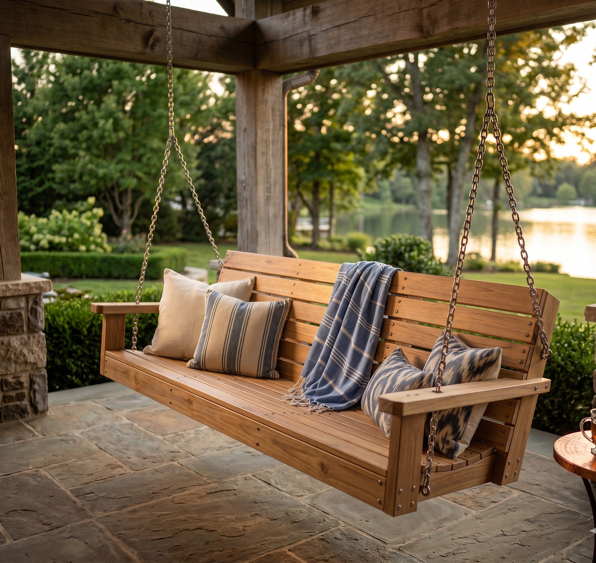DIY Porch Swing Bench