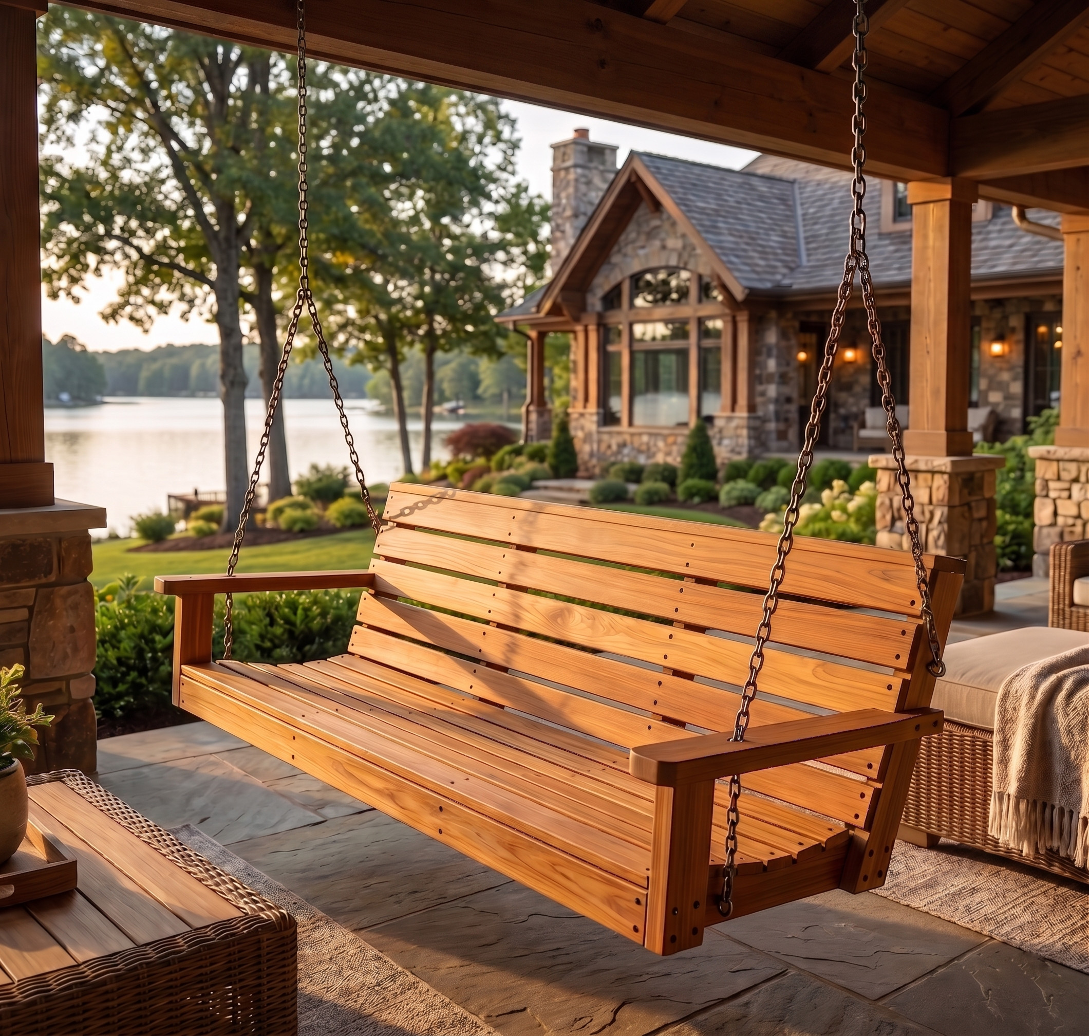DIY Porch Swing Bench