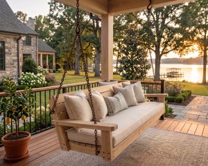 DIY Porch Swing Bench