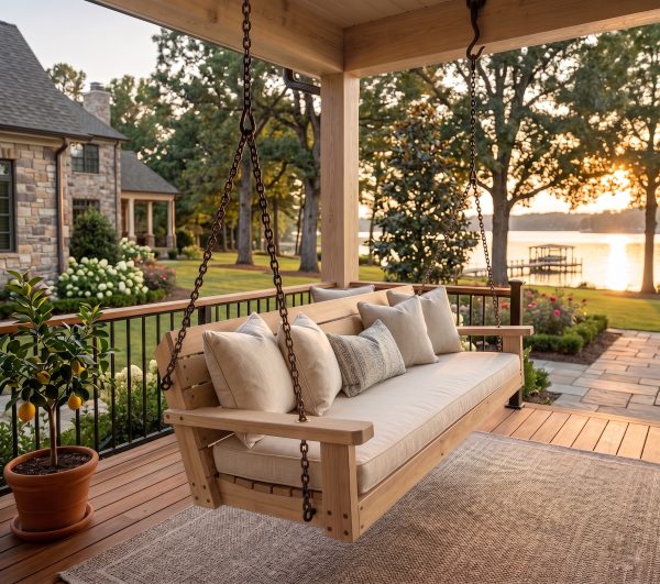 DIY Porch Swing Bench